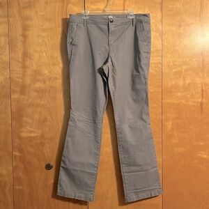 EUC Gray Old Navy Bootcut Chinos